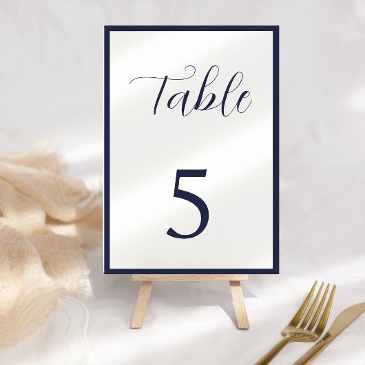 Numéro De Table Mariage bateau de croisière nautique