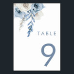 Numéro De Table Mariage blanc et bleu foncé moderne<br><div class="desc">Mariage blanc et bleu foncé moderne Numéro de table Voir Niche et Nest store pour Set.</div>