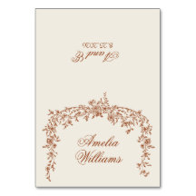 Mariage Bohème Terracotta Beige Orange Brûlé Flora