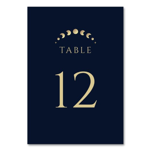 Numéro De Table Mariage céleste bleu (Par défaut)