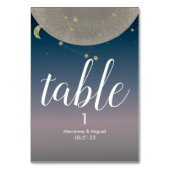 Numéro De Table Mariage ciel Ombre (Par défaut)