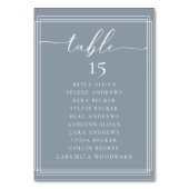 Numéro de table Mariage classique de script simple (Par défaut)