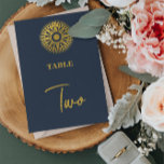 Numéro De Table Mariage Compass de passeport de mariage de destina<br><div class="desc">Un passeport de mariage bleu marine de destination avec boussole dorée et éléments de voyage. Ce design est idéal pour tous les mariages de destination printemps, été, automne et hiver. Un élégant design de voyage bleu marine et or mariage avec une disposition passeport. Un design moderne de table de mariage...</div>