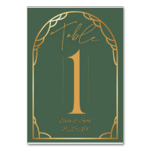 Mariage d'arc moderne minimal | Olive & Gold