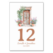 Numéro De Table Mariage de destination rustique (Par défaut)