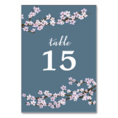 Numéro De Table Mariage de fleurs de cerisier peint (Par défaut)