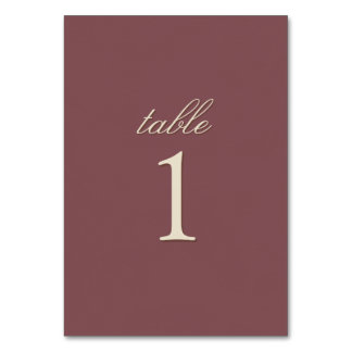 Numéro De Table Mariage de Jardin en Verre Coloré TA