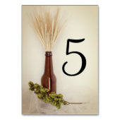 Numéro De Table Mariage de la brasserie Blé et houblon (Par défaut)