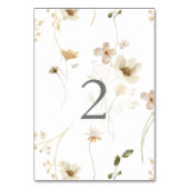 Numéro De Table Mariage de Pampas Fleur sauvage séché Abondance (Par défaut)