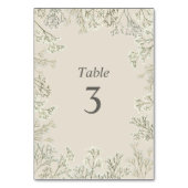 Numéro De Table Mariage du souffle du bébé (Par défaut)