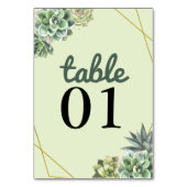 Numéro De Table Mariage élégant (Par défaut)