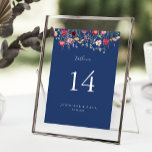 Numéro De Table Mariage Fleur sauvage Boho Multicolor<br><div class="desc">Ce numéro de table de mariage fleur sauvage de couleur boho est parfait pour un mariage rustique. Le design se compose d'un assortiment multicolore de fleurs sauvages roses, rousses, violettes, jaunes, blanches, violettes, rouges, bordeaux. Il s'agit d'un numéro de table recto-verso. Ajoutez chaque numéro de table dont vous avez besoin...</div>