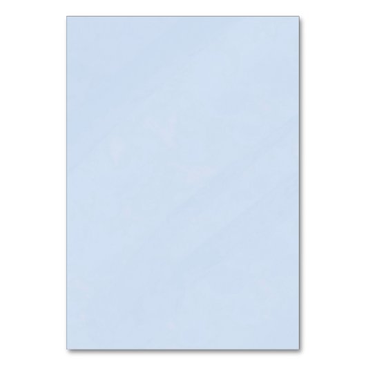 Numéro De Table Mariage floral bleu poudre, élégant accent or (Dos)