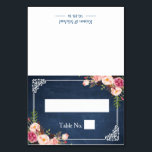 Numéro De Table Mariage Floral Blue Chalkboard Place assise<br><div class="desc">=================== A PROPOS DE CETTE CONCEPTION ============================= Carte du Mariage Floral Blue Chalkboard. (1) Veuillez noter que les cartes arrivent à plat, et vous aurez besoin de Pold Down the Middle pour les convertir en cartes de tente pliées. (2) Pour plus de personnalisation, cliquez sur le bouton "Customiser" et utilisez...</div>