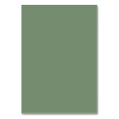 Numéro De Table Mariage Floral Classique Vert Sauge (Dos)