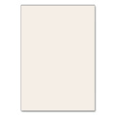 Numéro De Table Mariage floral en terre cuite légère automne (Dos)