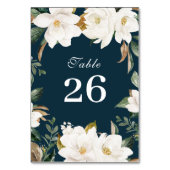 Numéro De Table Mariage floral Magnolia (Par défaut)