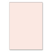 Numéro De Table Mariage floral moderne (Dos)