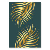 Numéro De Table Mariage floral tropical (Dos)