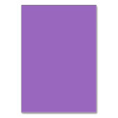 Numéro De Table Mariage floral violet élégant du budget (Dos)