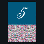 Numéro De Table Mariage géométrique en treillis marocain<br><div class="desc">Belle Invitation à célébrer des occasions spéciales et des festivals vient avec digital et E-invitation selon votre demande. Nous aimerions reproduire nos conceptions pour fabriquer plusieurs produits comme des cartes rsvp, des enveloppes étiquettes, et plus encore. La personnalisation est disponible pour l'impression sur demande à l'adresse info@shamaurcreatif@gmail.com. Vous êtes impatients...</div>