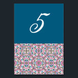 Numéro De Table Mariage géométrique en treillis marocain<br><div class="desc">Belle Invitation à célébrer des occasions spéciales et des festivals vient avec digital et E-invitation selon votre demande. Nous aimerions reproduire nos conceptions pour fabriquer plusieurs produits comme des cartes rsvp, des enveloppes étiquettes, et plus encore. La personnalisation est disponible pour l'impression sur demande à l'adresse info@shamaurcreatif@gmail.com. Vous êtes impatients...</div>