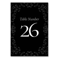 Mariage gothique gris et noir