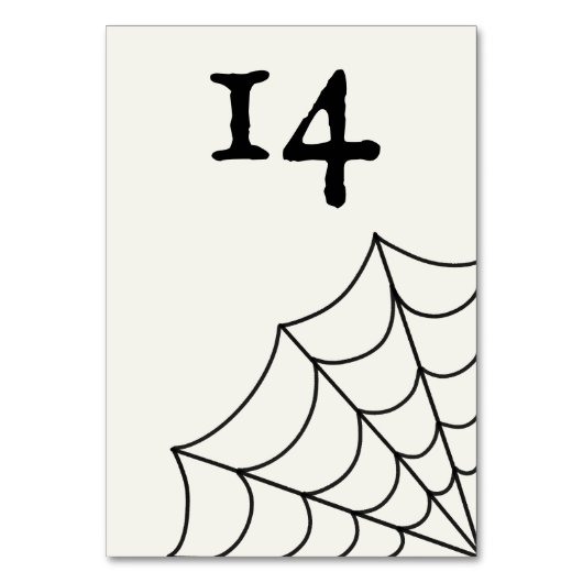 Numéro De Table Mariage gothique noir et blanc (Par défaut)