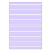 Numéro De Table Mariage Hydrangea Bleu et Lavande Clair (Dos)