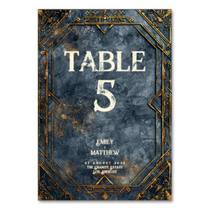 Numéro De Table Mariage Imaginaire Dwarven Splendor