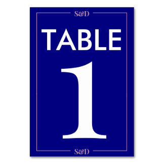 Numéro De Table Mariage minimaliste moderne éditable