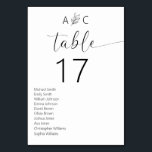 Numéro De Table Mariage moderne minimaliste noir et blanc<br><div class="desc">Elevez votre décor de réception de mariage avec nos numéros minimalistes de table de Mariage moderne noir et blanc, un ajout élégant et élégant qui allie harmonieusement design contemporain et élégance intemporelle. Chaque numéro de table de cette collection est un minimaliste jeu de couleurs noir et blanc, qui offre sophistication...</div>