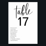 Numéro De Table Mariage moderne minimaliste noir et blanc<br><div class="desc">Elevez votre décor de réception de mariage avec nos numéros minimalistes de table de Mariage moderne noir et blanc, un ajout élégant et élégant qui allie harmonieusement design contemporain et élégance intemporelle. Chaque numéro de table de cette collection est un minimaliste jeu de couleurs noir et blanc, qui offre sophistication...</div>