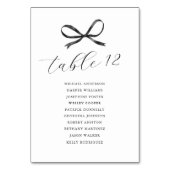 Numéro De Table Mariage noir (Par défaut)