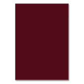 Numéro De Table Mariage rétro Bourgogne ivoire places pour invités (Dos)