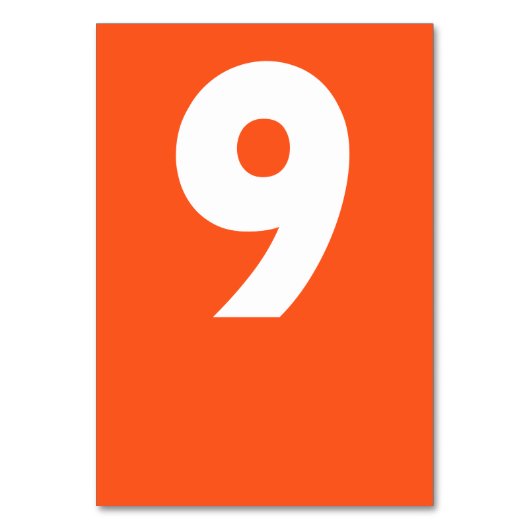 Numéro De Table Mariage rétro en gras (Par défaut)