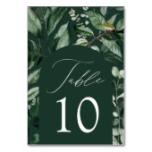 Numéro De Table Mariage sous l'arche de verdure luxuriante (Par défaut)