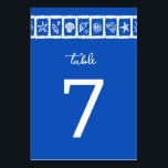 Numéro De Table Mariage sur la plage avec grille de coquillages bl<br><div class="desc">Parfaite carte de numéro de table mignonne pour un mariage amusant ! Art fait main pour vous ! Parfait pour un mariage,  une fête prénuptiale au bord de la mer,  une soirée de filles,  une fête de fiançailles ou un anniversaire.</div>