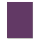 Numéro De Table Mariage violet Aquarelle moderne (Dos)