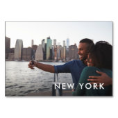 Numéro De Table Mariage Voyage Destination Photo (Devant)