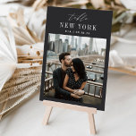 Numéro De Table Mariage Voyage Destination Photo & Nom<br><div class="desc">Ajoutez une touche de finition spéciale à vos tables de réception de mariage avec ces cartes de numéro de table photo personnalisées. Nommez chaque table après une destination de voyage mémorable et ajoutez une photo et le nom de destination à ces détenteurs uniques de cartes. Votre photo est alignée en...</div>