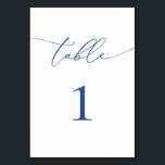 Numéro De Table Marseille Bleu et Blanc Minimaliste Numéro de tabl<br><div class="desc">Belle,  élégante,  moderne et minimaliste,  carte numéro de table. Entièrement personnalisable. **VEUILLEZ NOTER : Pour commander,  il vous suffit d'ajuster votre numéro de table et d'ajouter chaque numéro à votre panier séparément. Vérifiez ensuite une fois que vous avez terminé.</div>