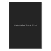 Numéro De Table Marshal Wild Bill Hickok Old West Gunfighter (Dos)