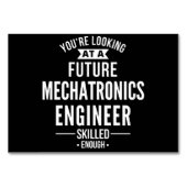 Numéro De Table Mechatronics engineer gift (Devant)