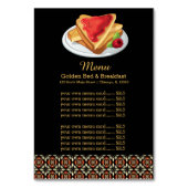 Numéro De Table Menu Petit déjeuner (Par défaut)