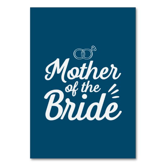 Numéro De Table Mère De L'Épouse (Par défaut)