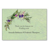 Numéro De Table Mi-été (Dos)