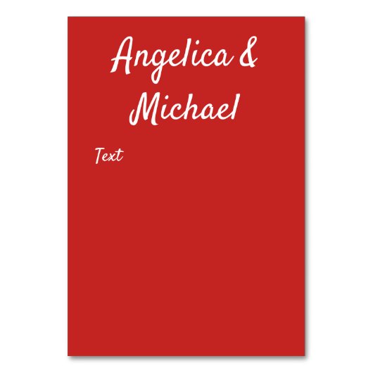 Numéro De Table Mignon, Baiser, mariage (Dos)