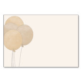 Numéro De Table Mignonne Ours Nous Pouvons Attendre Baby shower Se (Dos)