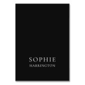 Numéro De Table Minimalist Elegant Wedding Place Card (Par défaut)